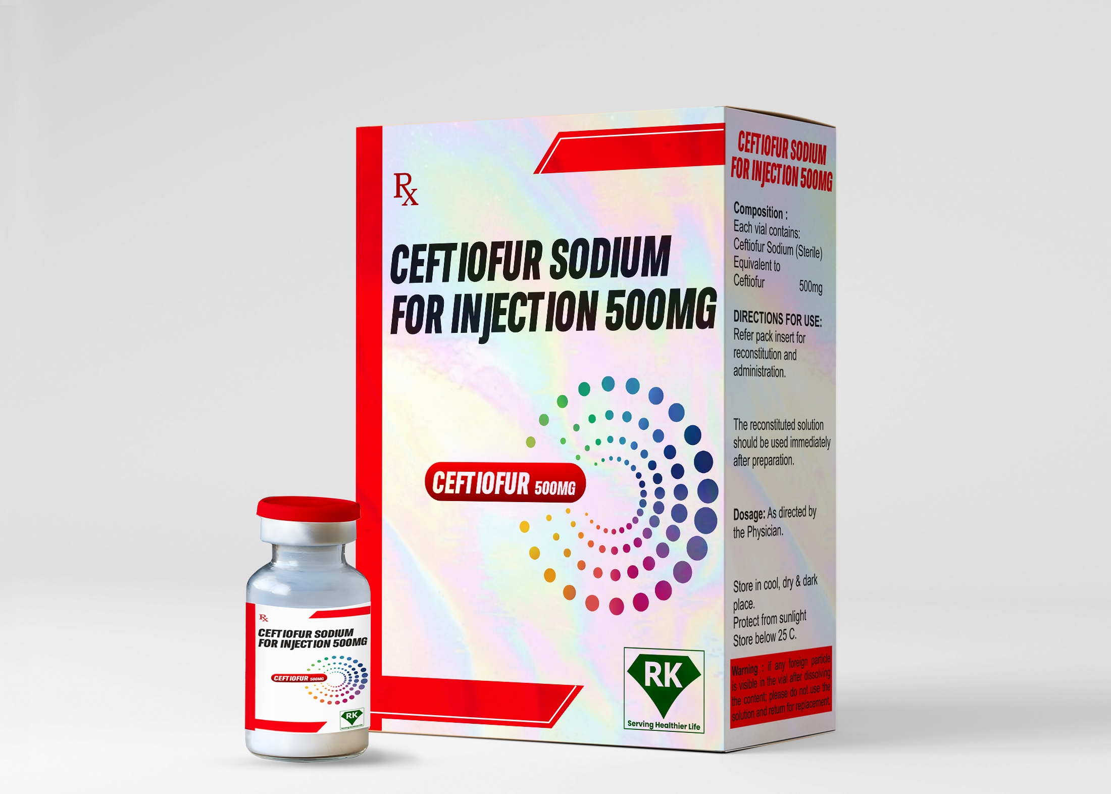 Ceftiofur Sodium For Injection 500mg